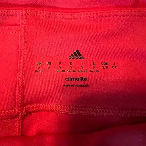 3 for $30! Adidas climalite pink capris - Picture 2 of 9